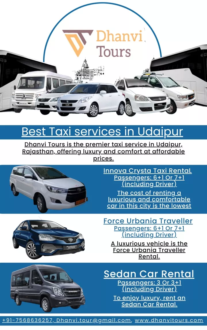 best taxi services in udaipur