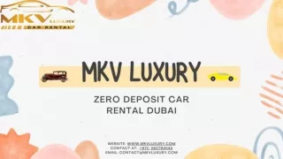 Get -Zero Deposit Car Rental with Full Insurance Covered -Reach  971562794545 No