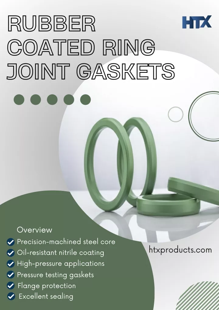 rubber coated ring joint gaskets