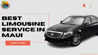 Book the Best Limousine Service in Maui | Stardust Hawaii