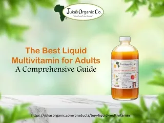 the best liquid multivitamin for adults a comprehensive guide