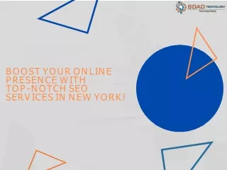 Boost Your Online Presence with Top-Notch SEO Services in New York!