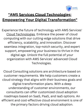 cloud computing service providers