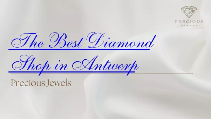 the best diamond shop in antwerp