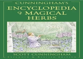 Ebook (download) Cunningham's Encyclopedia of Magical Herbs (Llewellyn's Sourceb