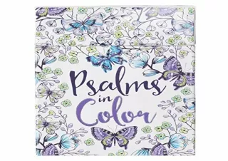 Pdf (read online) Psalms in Color: Cards to Color and Share