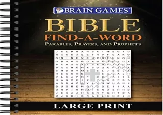 Ebook (download) Brain Games - Bible Find a Word - Large Print
