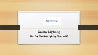 Find Out The Best Lighting Shop In NZ