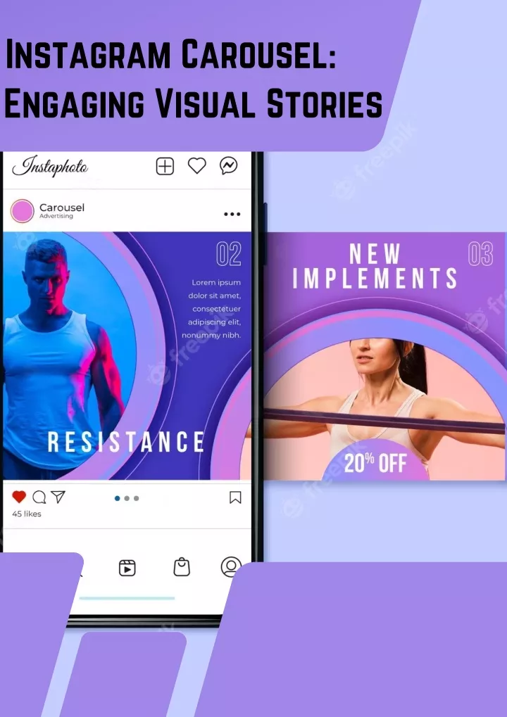 instagram carousel engaging visual stories