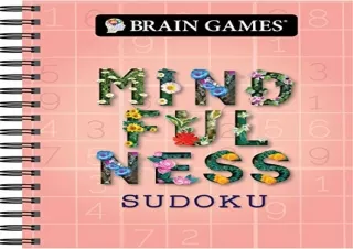 Ebook (download) Brain Games - Mindfulness Sudoku