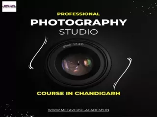 professional photography course in Chandigarh
