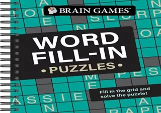 PDF Brain Games - Word Fill-In Puzzles