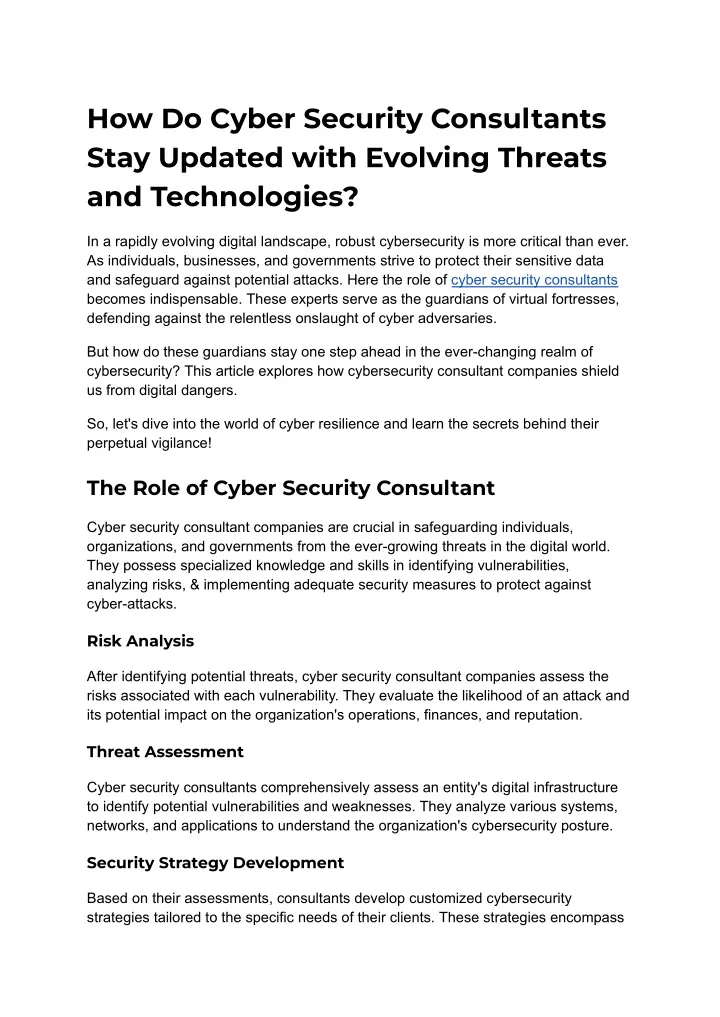 ppt-how-do-cyber-security-consultants-stay-updated-with-evolving