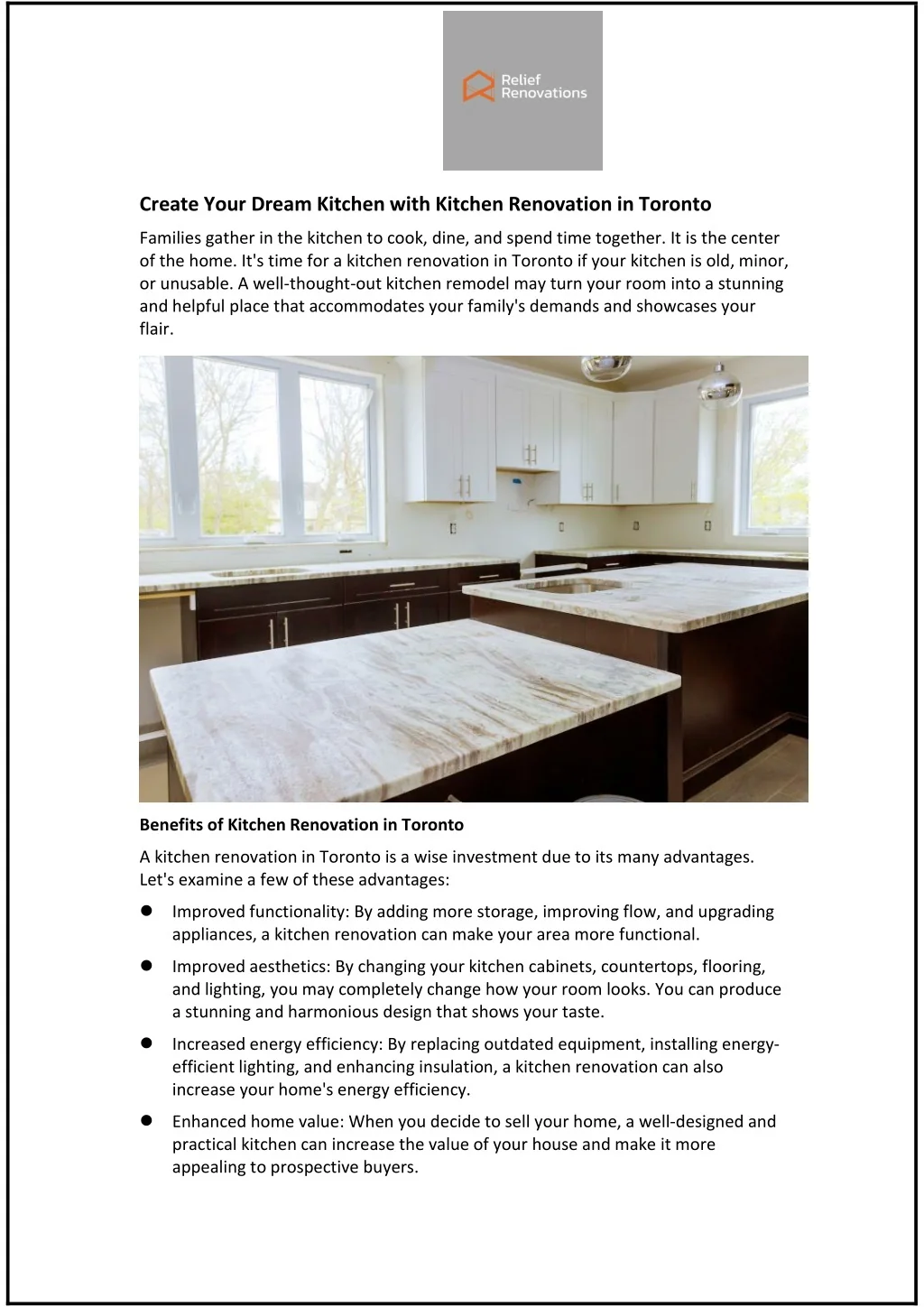 PPT - Create Your Dream Kitchen with Kitchen Renovation in Toronto ...