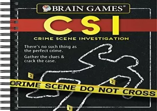 PDF Brain Games - Crime Scene Investigation (CSI) Puzzles