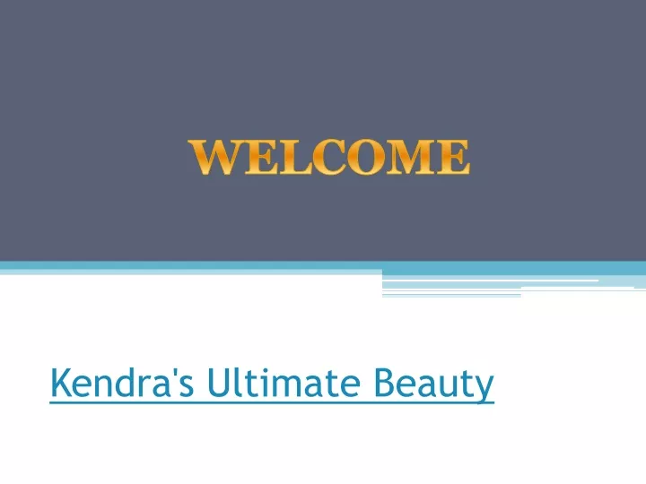 kendra s ultimate beauty