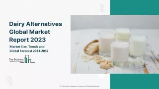 dairy alternatives global market report 2023
