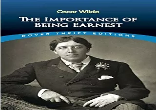 Ebook (download) The Importance of Being Earnest (Dover Thrift Editions: Plays)