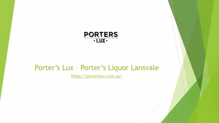 porter s lux porter s liquor lansvale https