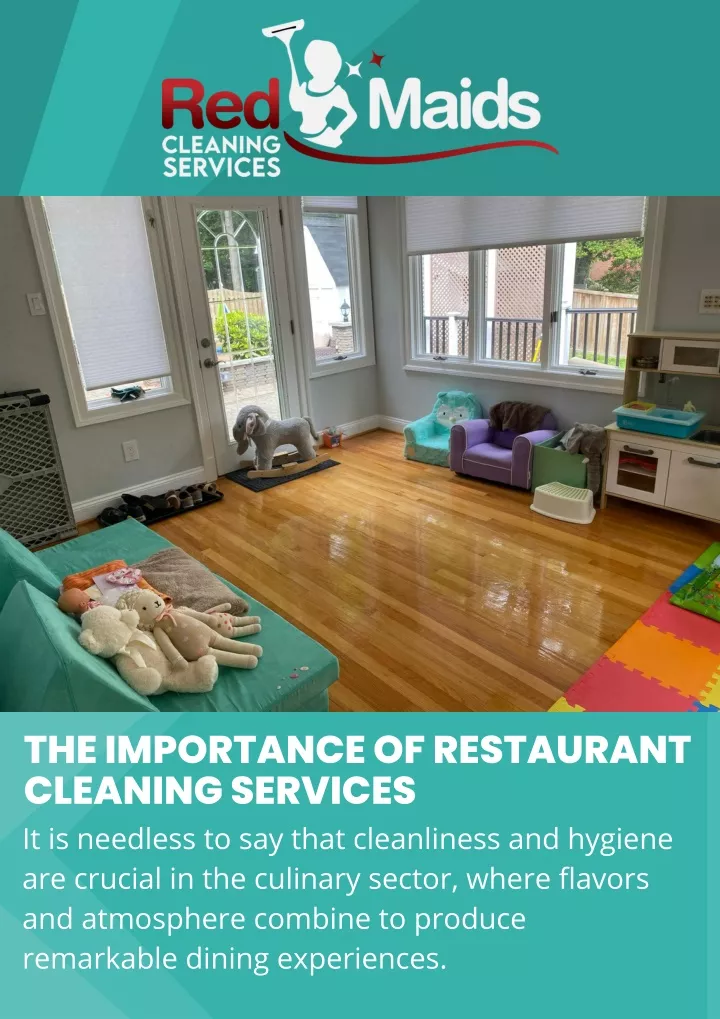 the importance of restaurant cleaning services