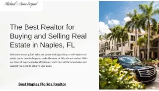 Best Realtor for Buying and Selling Real Estate in Naples, FL
