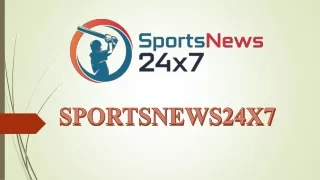 Cricket Match Prediction - Sportsnews24x7.