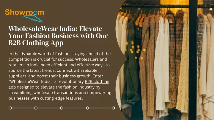 wholesalewear india elevate your fashion business