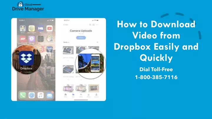 how to download video from dropbox easily and quickly