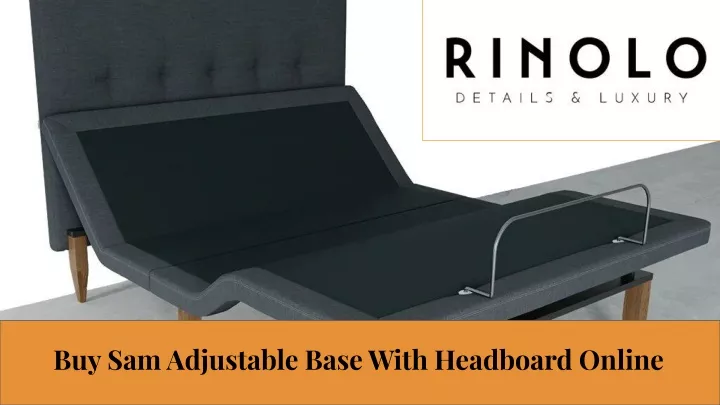 buy sam adjustable base with headboard online