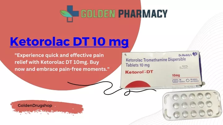 ketorolac dt 10 mg
