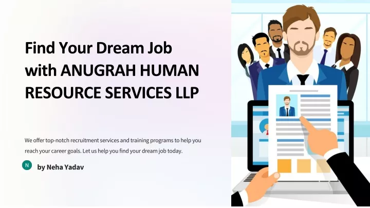 find your dream job with anugrah human resource