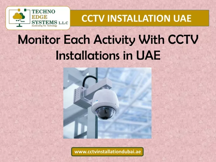 cctv installation uae