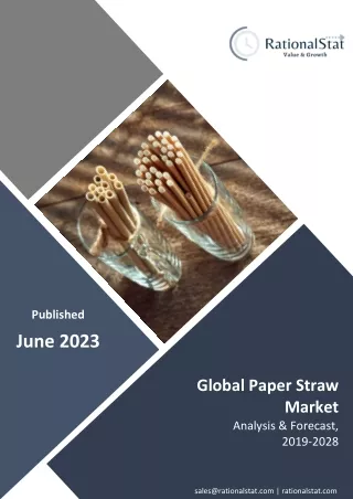 Global Paper Straw Market | RationalStat