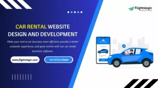 Car Rental Website Design and Development
