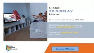 3D Display Market Growth Insights and Top Players 2030