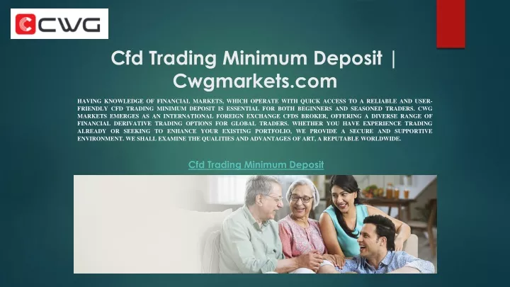 cfd trading minimum deposit cwgmarkets com