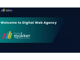 Web Design & Development Service Provider - Thememakker