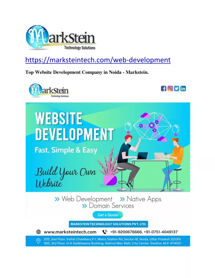 https marksteintech com web development
