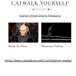 Fashion Week News Online