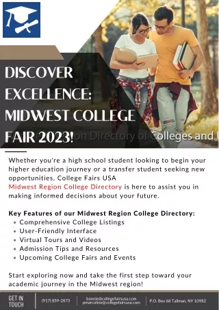 Discover Excellence: Midwest College Fair 2023!
