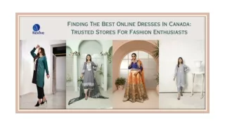 Finding The Best Online Dresses In Canada Trusted Stores For Fashion Enthusiasts