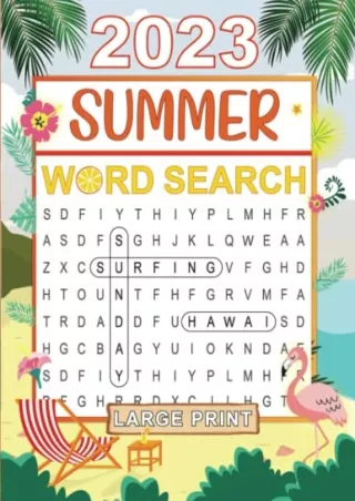 PDF_ 1200  New Words Summer Word Search for Adults: A Fun and Relaxing large print