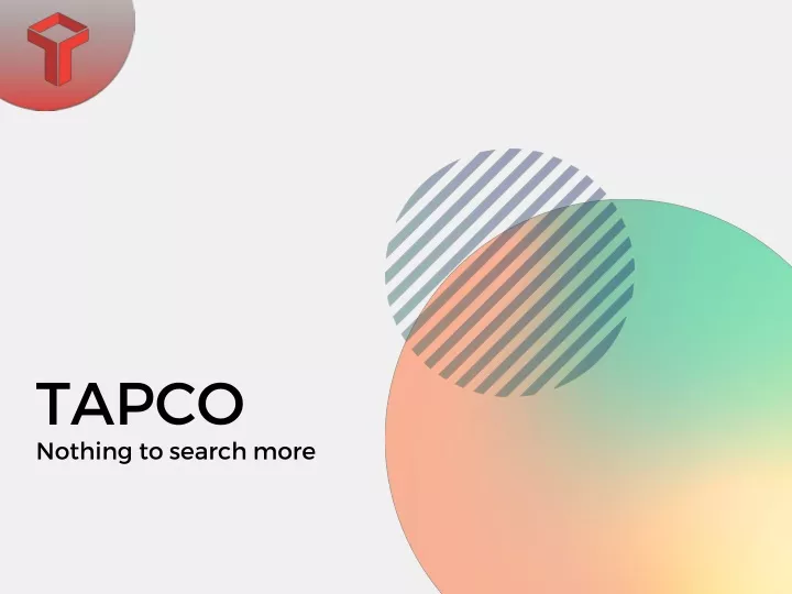 tapco nothing to search more