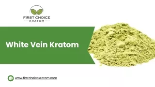 White Vein Kratom