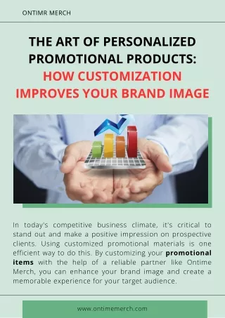 The Art of Personalized Promotional Products How Customization Improves Your Brand Image