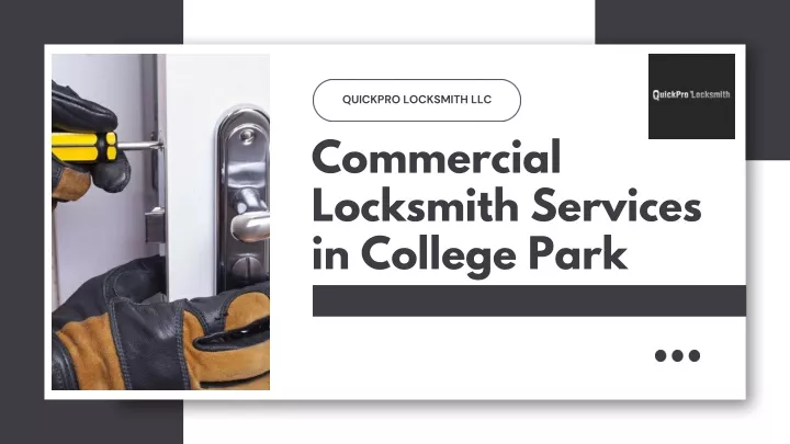 quickpro locksmith llc