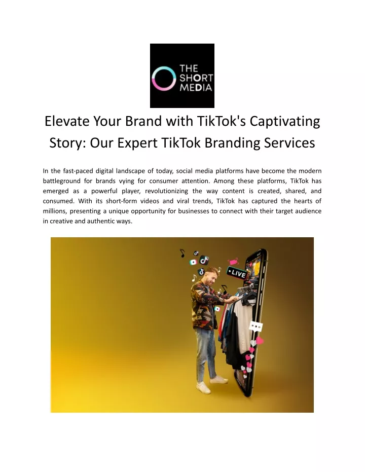 elevate your brand with tiktok s captivating