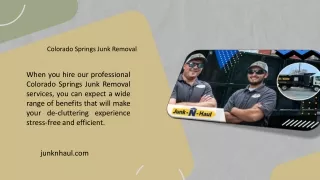 Colorado Springs Junk Removal