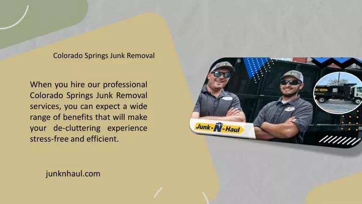 colorado springs junk removal