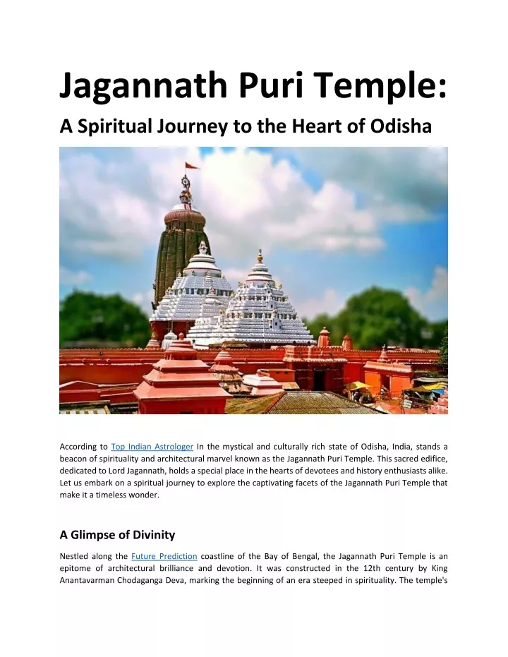 jagannath puri temple a spiritual journey